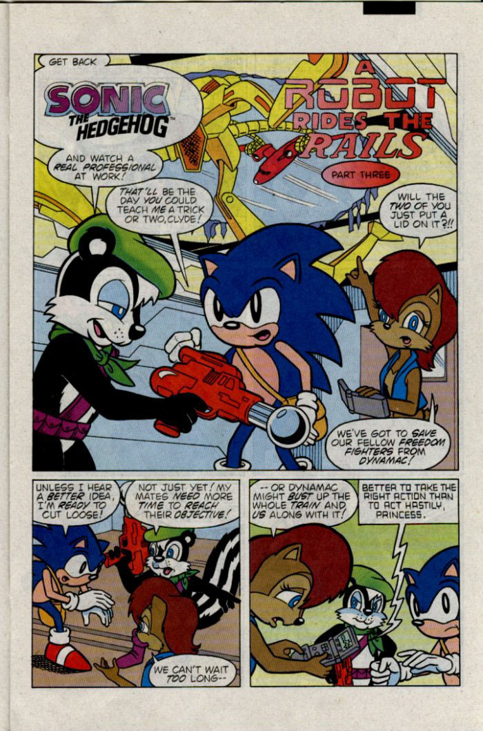 Sonic - Archie Adventure Series February 1996 Page 11
